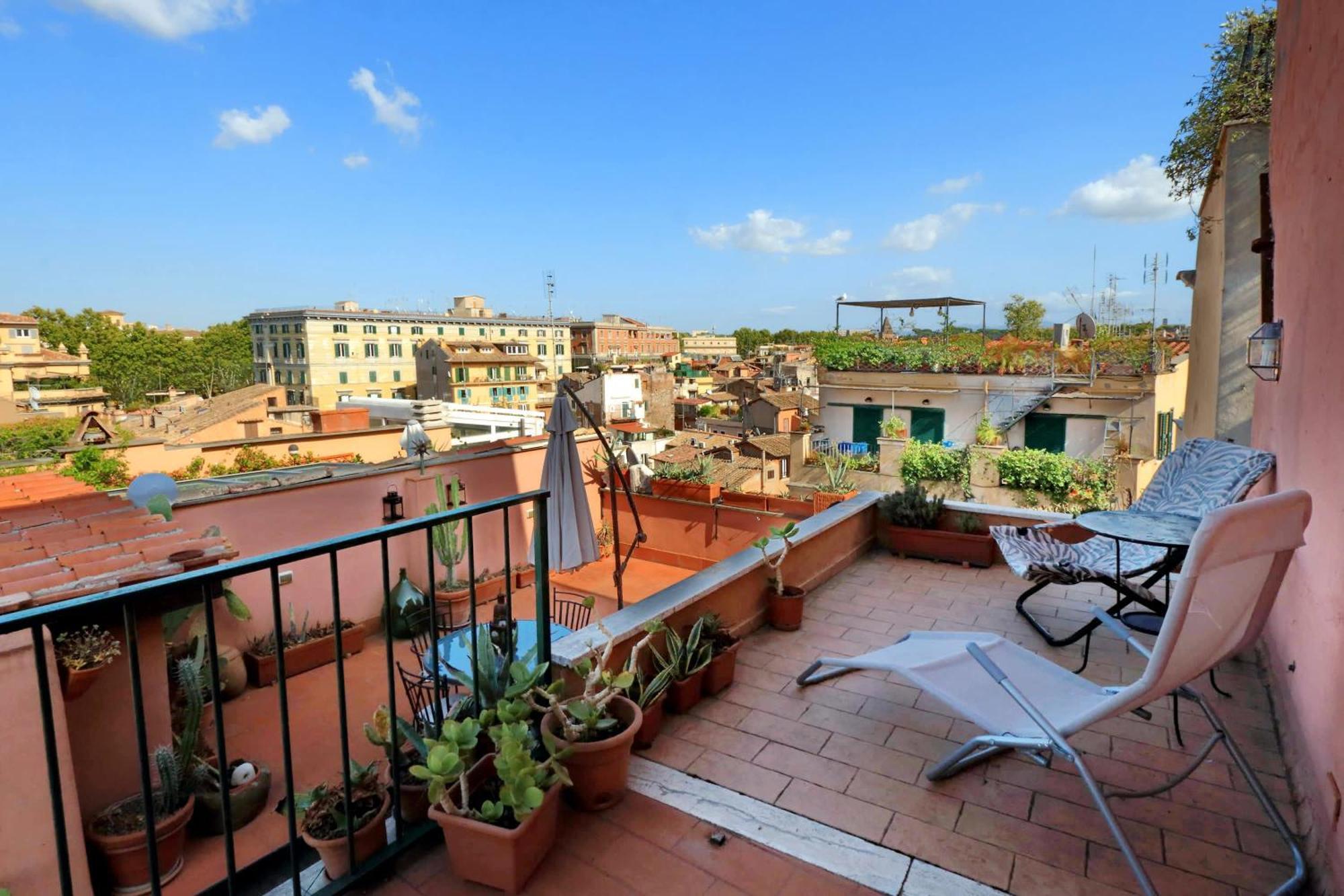 Apartament Vicolo Del Cinque Penthouse | Romeloft Zewnętrze zdjęcie